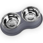 EpetsLove dog bowls dual-stand offers a convenient feeding station for households with multiple pets