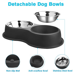 EpetsLove non-slip resin station keeps bowls steady during meals.