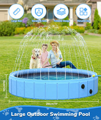 EPN 79-inch pool diameter allows shared play in warm weather