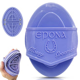 Epona Lavanda: cepillo curry flexible con acabado brillante para un cepillado suave