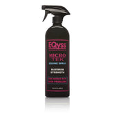 Eqyss Micro-Tek itch-relief spray bottle for horses provides quick comfort.