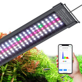 Erreloda Bluetooth aquarium light with app control for precise brightness customization.