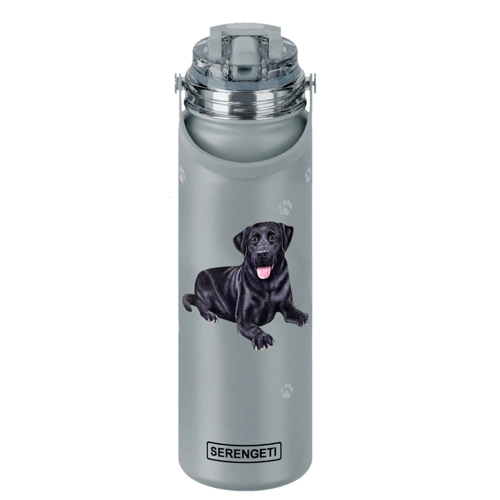 Es Pets Serengeti 24oz bottle with spill-proof lid for all-day hydration.
