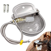 Essilnn automatic water dispenser dog bowl for durable pet hydration