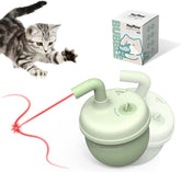 estbicn automatic laser cat toy front view shows engaging 360° spin for active play