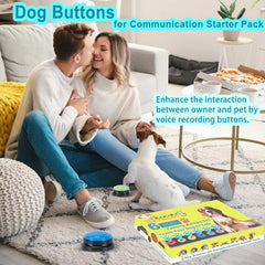 ESYELEC six-color buttons enable quick color-coded training cues for pets.
