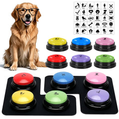 ESYELEC dog-buttons-6pc-packaging shows the complete kit for easy training.