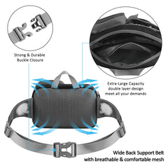 ETACCU reflective stitching enhances visibility during night walks for safety.