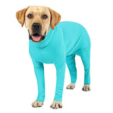 Etdane Recovery Suit blue XL front view for comfortable recovery.