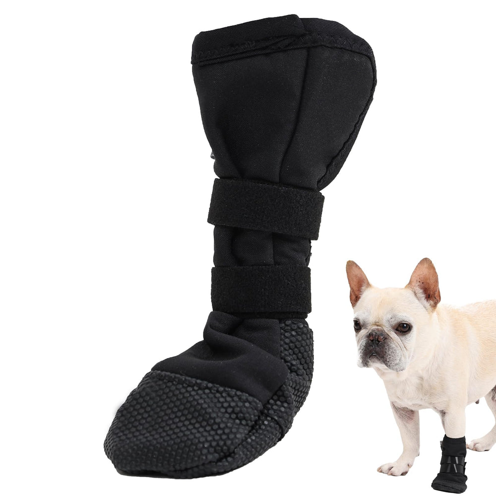 ETIAL Dog Paw Wound Recovery Boot close-up showing breathable fabric for healing support.