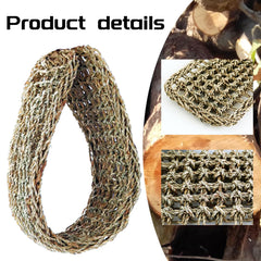 EUDORALIFE seagrass mat hooks installation shows quick cage attachment options.