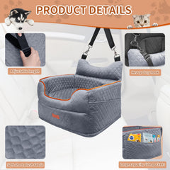 EUHAMS front- or back-seat setup shows flexible use for trips or home.