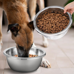 EupHHonycs flat-edge rolled rim protects tongues and simplifies handling.