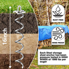 Eurmax heavy-duty-anchor-tents-canopies keeps gear stable in rain and wind.