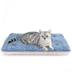 Cama auto-calentante EursurePet, dos-lados-reversibles para mayor confort.