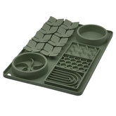 Evenco slow-feeder-bowl-lick-mat-combo keeps meals calm with secure suction cups.