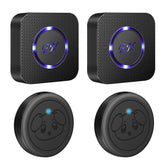 EverNary dog door bell waterproof touch button signals outside access.
