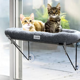 EvolutionUSA vista 360 para gatos grandes, cama de ventana con observación total.