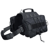 EXCELLENT ELITE SPANKER dog pack front view showcases durable 900D nylon construction.