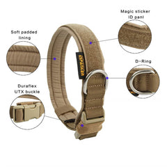 EXCELLENT ELITE SPANKER Duraflex UTX buckle provides secure, lightweight closure for active dogs.