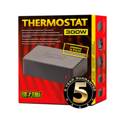 Exo Terra dimming thermostat control panel for terrariums enabling precise heat regulation
