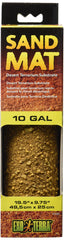 Exo Terra Sand Mat shows desert substrate for a clean, natural 10-gallon terrarium