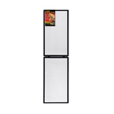 Exo Terra hinged-door screen cover on a 55G small terrarium front view for safe, ventilated access.
