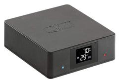 Exo Terra thermostat with day-night display showing precise temp for reptile terrariums.