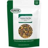 Exotic Nutrition Premium Nut Mix unroasted unsalted nuts for natural foraging