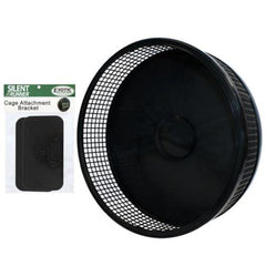 Exotic Nutrition Silent Runner Pro wheel with attachment hero offers engaging exercise for small pets.