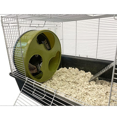 Exotic Nutrition Silent Runner wheel front view demonstrates smooth, low-noise rotation.