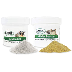 Exotic Nutrition Sugar Glider Vitamin Booster bottle pour supports daily vitamin balance for healthy gliders