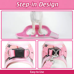 EXPAWLORER AirTag case secured to harness for easy locating