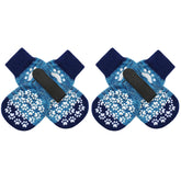 EXPAWLORER anti-slip dog socks protecting paws during indoor use with licking-paws focus.