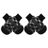 EXPAWLORER botas antideslizantes para patas, vista frontal, mejor agarre en pisos.