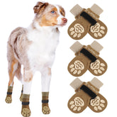 Expawlorer calcetines antideslizantes para perros con mejor agarre en patitas delanteras.