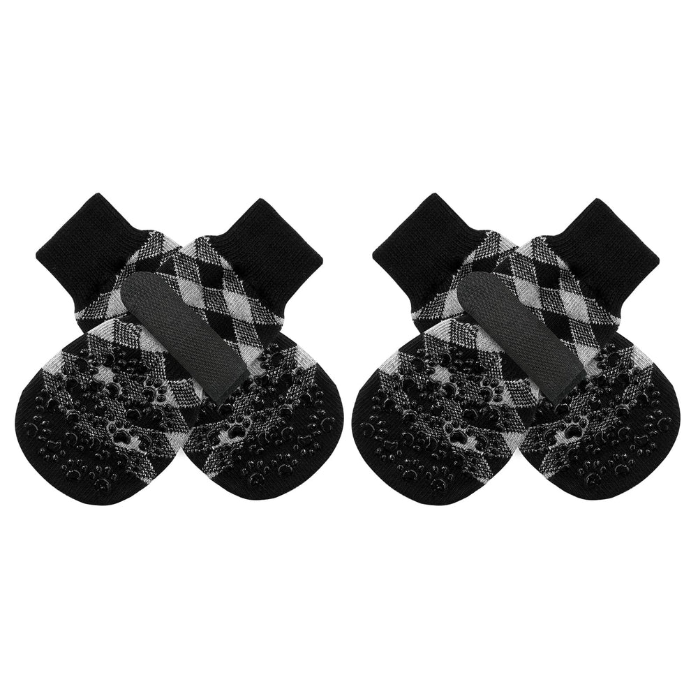 Calcetines antideslizantes Expawlorer para perros proporcionan tracción suave y protección de patas.
