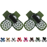 EXPAWLORER calcetines antideslizantes con proteccion-patas para caminar con seguridad