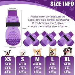 EXPAWLORER calcetines para patas ofrecen mayor tracción en suelos lisos