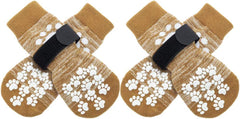 EXPAWLORER calcetines antideslizantes con agarre doble para caminar seguro