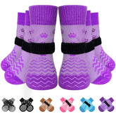 EXPAWLORER calcetines anti deslizantes para patas, ideales en suelos lisos.