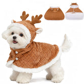 EXPAWLORER dog-christmas-costume-elk-hat offers festive style for photos