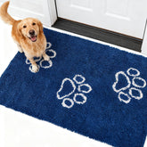 EXPAWLORER dog door mat absorbent microfiber traps moisture at entryways