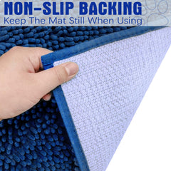 EXPAWLORER dog door mat non-slip bottom stays in place