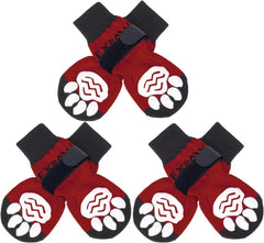 EXPAWLORER dog socks on paw offer protective comfort during outdoor walks