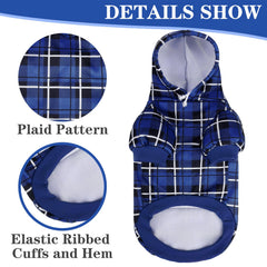 EXPAWLORER warm dog coat ideal for autumn and winter comfort