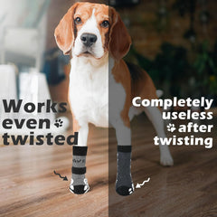 Expawlover calcetines con ajuste elástico ampliado evitan deslizamientos y caídas.