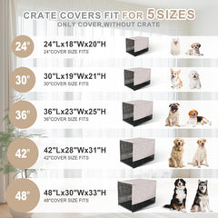 Explore Land easy-install crate cover with Velcro — quick setup over any 24-inch crate.