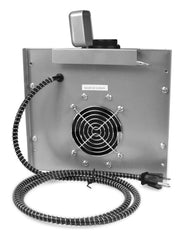 Extreme Consumer Products Dog House Heater Plus thermostat control demonstrates adjustable temperature.