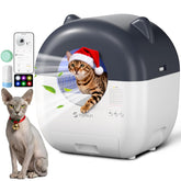 EYESUN self-cleaning litter box 76L for busy households and multi-cat use